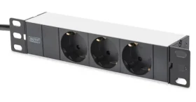 Digitus 10" Sada 1 světle šedá / Nástěnný rozvaděč / 6U / šířka 254 mm / nosnost 30 kg / IP20 (DN-10-SET-1)