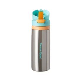 Tommee Tippee On The Go nerezová 500ml / Termoláhev s brčkem / od 24 měsíců