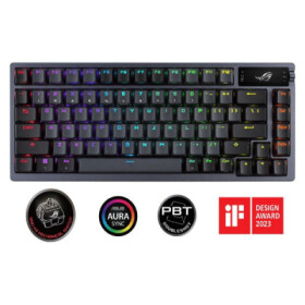 ASUS klávesnice ROG AZOTH, mechanická, Bluetooth, US, černá EDF_1887000