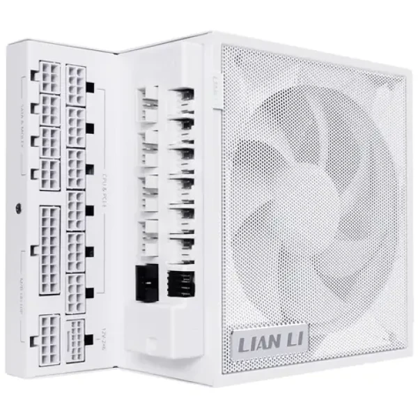 Lian Li EDGE GOLD 1000 80 PLUS Gold bílá / ATX 3.1 / 1000W / 850PLUS Gold / Aktivní PFC / modulární (EG1000G WHITE)