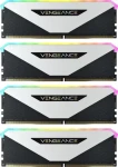 Corsair Vengeance RGB RT White 32GB (4x8GB) 3600 MHz / DDR4 / PC4-28800 / CL18-22-22-42 / 1.35V / XMP2.0 (CMN32GX4M4Z3600C18W)