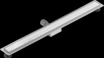 MEXEN/S - Flat MGW odtokový žlab 90 cm bílé sklo 1027090-15