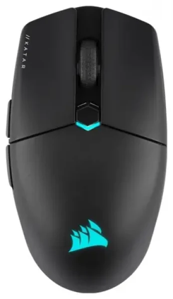 Corsair Katar Elite černá / Bezdrátová herní myš / 26000 DPI / 6 tlačítek / BT / 2.4GHz / 1.8 m (CH-931C111-EU)