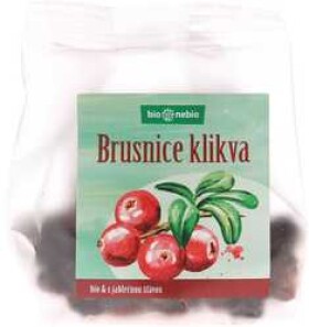 Bio*nebio Brusnice klikva s jablečným sirupem 75 g BIO