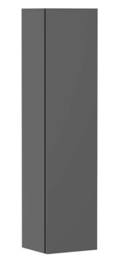 HANSGROHE - Xilesa E Vysoká skříňka, 40x165x35 cm, 1 dvířka, panty vpravo, matná šedá 54288760