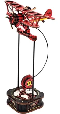 RoboTime 3D mechanická skládačka Dvojplošník s kyvadlem