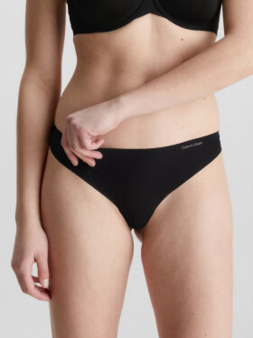 Dámská tanga D3428E-001 černá Calvin klein černá