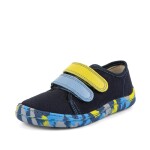 Chlapecké plátěné barefoot tenisky CANVAS BLUE+ Froddo G1700440-14 - 28