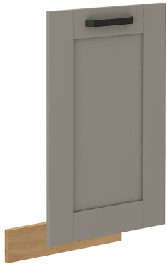 Dvířka na vestavnou myčku nádobí Luna ZM 713x446 Barva korpusu: Dub artisan, Barva dvířek: Clay Grey