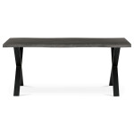 Jídelní stůl 180x90cm, mdf, šedý dub, HT-F4318 GREY