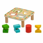 Lucy Leo Dřevěná vkládačka Třídění geometrických tvarů