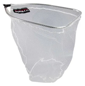 Suretti Podběráková hlava s nylonovou sítí 40x30 cm / Podběráková hlava / Nylonová síť / 40 x 30 cm