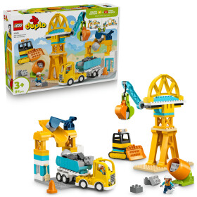 LEGO LEGO® DUPLO® 10476 Staveniště a vozidla 3 v 1