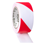 Djois podlahová označovací páska - Safety, 50 mm x 33 m, červená/bílá, 1 ks