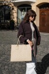 Stylová kabelka Reisenthel Daily Shopper Leo vanilla