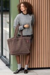 Taška přes rameno Reisenthel Softshopper Teddy chocolate