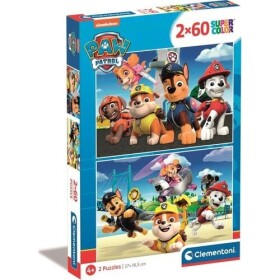 Puzzle Tlapková patrola 2x60 dílků
