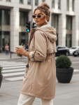 Dámská přechodná bunda parka MEROY béžová FashionStreet TY4288 S