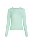 ICEBREAKER Wmns Mer 75 Cool-Lite Featherlight LS Crewe, Mint velikost: S