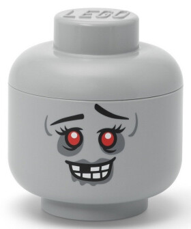 LEGO úložná hlava (velikost S) - zombie