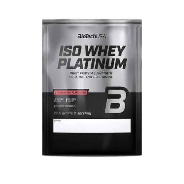 BioTech Iso Whey Platinum strawberry 22,5 g (18983)