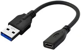 MicroConnect adaptér USB-C (F) - USB3.0 A (M) 0.2m černá (USB3.0ACF02)