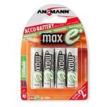 Ansmann akumulátor AA NiMH 2500 mAh (4 ks) maxE+ (9168)