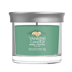 Yankee Candle Signature tumbler malý: Holiday Winterfest 122g