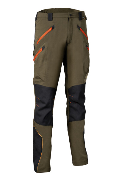 Pracovní kalhoty COFRA VELTEN Barva: Hnědá/ oranžová, Velikost: 48 (V621_0_04_Z48)