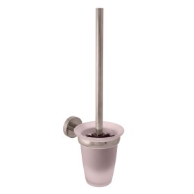 RAV Slezák - COLORADO - Koupelnový doplněk WC štětka, skleněná miska, Metal Grey - lesklá COA0500MGL COA0500MGL