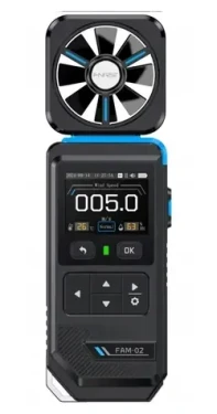 FNIRSI FAM-02 / Digitální anemometr / Rychlost větru / Teplota / Vlhkost / Barevný displej (FAM-02)