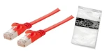 Shiverpeaks Cat7 plochý 2m červená / Patch kabel / U/FTP / RJ-45 / 600 MHz (BS75512-SLR)