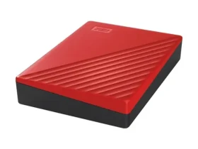 WD My Passport 6TB červená / Externí HDD / 2.5" / USB 3.2 / 3y (WDBR9S0060BRD-WESN)