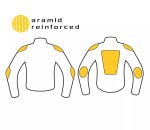 Pánská kevlarová mikina Trilobite Twaster men black - 3Xl / černá