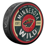 Mustang Puk Minnesota Wild NHL Gear Puck Design Trimflexx