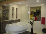 Vanová zástěna Laguna Fortuna 150x100 cm chrom 7QOS0C00Y1 VZFORTUNA160170TCR