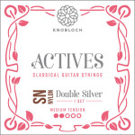 Knobloch ACTIVES Double Silver SN Nylon Medium Tension 33.5