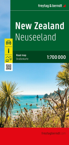 Nový Zéland 1:700 000 / silniční mapa
