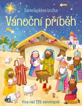 Samolepková knížka Vánoční příběh