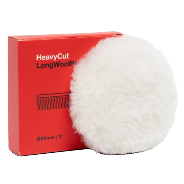 Koch Chemie Leštící kotouč Heavy Cut Long Wool beránek Koch 80 mm 9998331 EG49998331