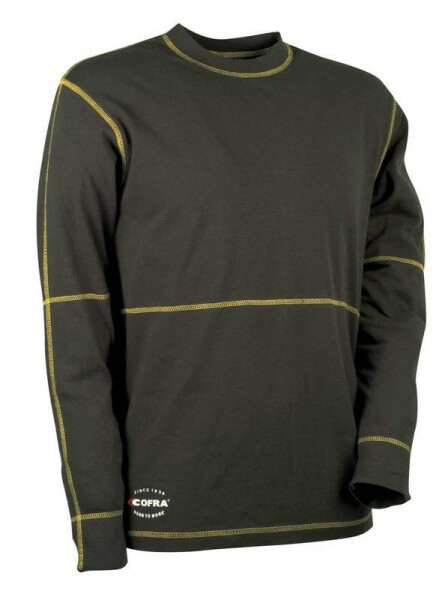 Pracovní tričko COFRA VALENCIA Barva: Hnědá zemitá, Velikost: 4XL (CAVALENCIA_03_4XL)