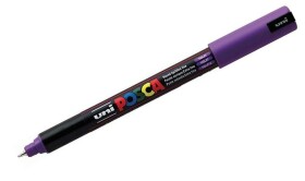 Akrylový popisovač Uni Posca 1MR 0,7 mm trubičkový hrot, fialový 12