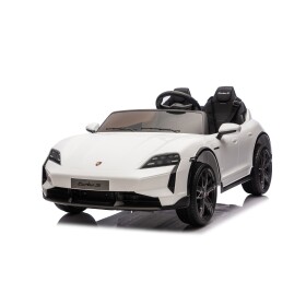 Mamido Elektrické autíčko Porsche Taycan Turbo S bílé