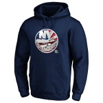 Fanatics Pánská mikina New York Islanders NHL Banner Wave Logo Pullover Hoodie Velikost: 5XL