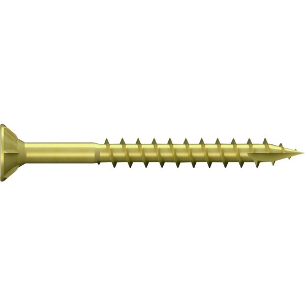Reisser 009251S122-0601202-1 šrouby do dřevotřísky 6 mm 120 mm TX , Torx ocel galvanizováno zinkem 100 ks