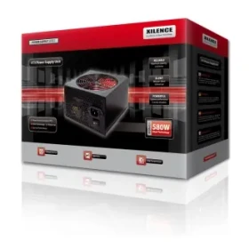 Xilence Power 580 W SPS-XP580.(12) Bulk / 580W / ATX 12V 2.2 / fan 12cm / bez nap. kabelu (XL121)