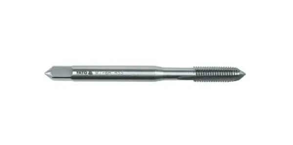 YATO Závitník M5 strojní / Délka závitu 16 mm / Celková délka 70 mm / Velikost M5 / Stoupání 0.8 mm / Průměr dříku 6 mm (YT-2952)