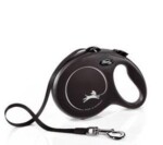 Vodítko FLEXI Classic New S pásek 5m/15kg černá