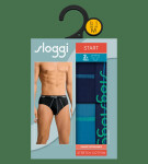 Pánské slipy Start Midi C2P box - MULTIPLE COLOURS 20 - vícebarevné V020 - SLOGGI UNKNOWN 4