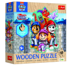 Dřevěné Puzzle 50 dílků Tlapková patrola